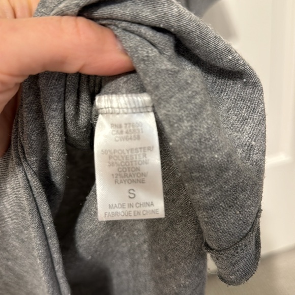 Chaser brand skull graphic tee - grey - size small - like new - Picture 4 of 5